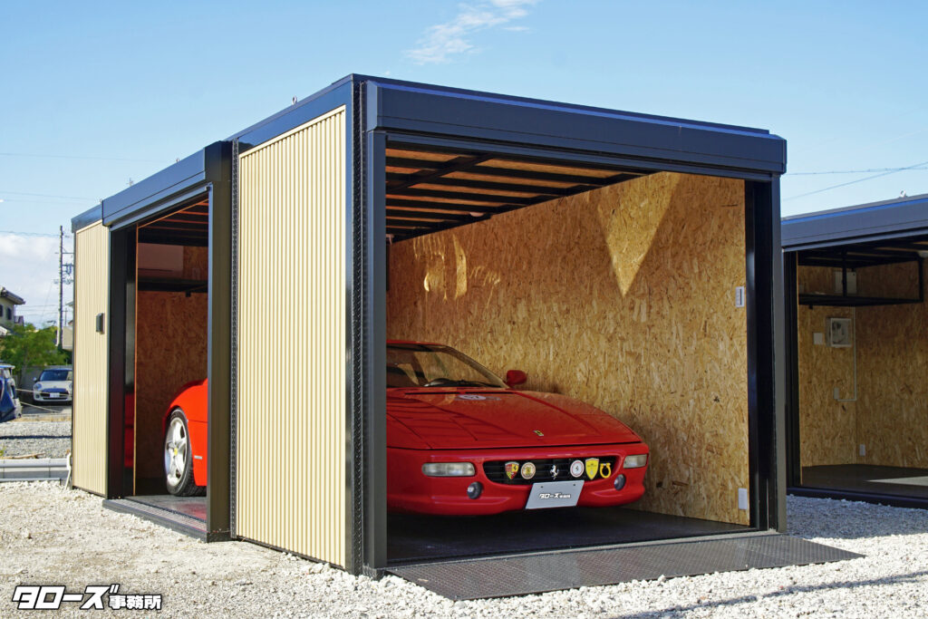 物件名；GROUD GARAGE 名古屋西
所在地：名古屋市中川区戸田明正1-1809
名古屋高速：千音寺IC
東名阪：名古屋西IC　
名二環：大治南、千音寺南IC
タイプ：コンテナ型ガレージ
竣　工：2026年増設予定