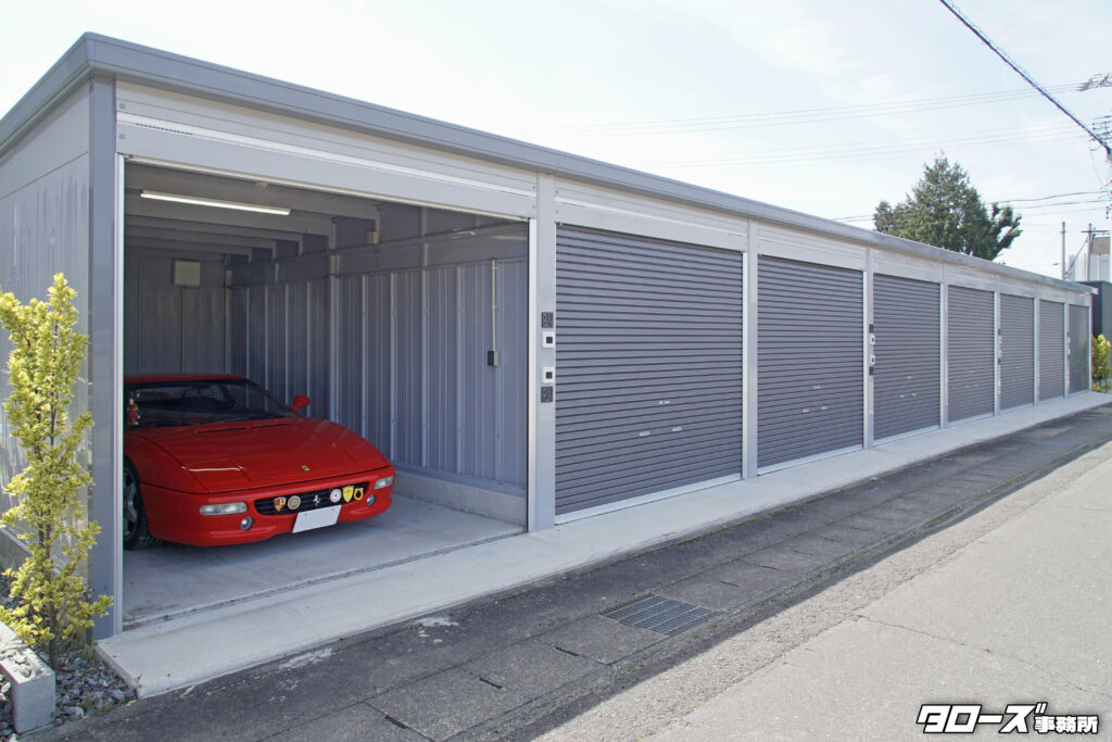 物件名：KAKUREGA（C棟・カクレガ）
所在地：愛知県一宮市赤見3-2-2
タイプ：賃貸ガレージ（合計８区画）