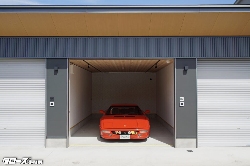 物件名：KAKUREGA（B棟・カクレガ）
所在地：愛知県一宮市赤見3-2-2
タイプ：賃貸ガレージ（合計7区画）