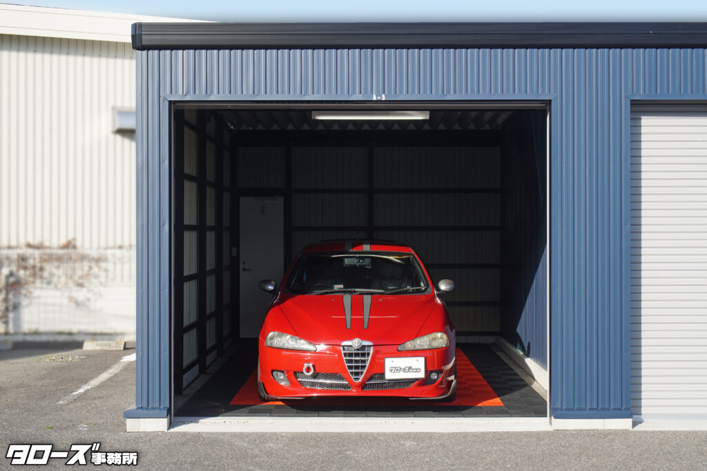 物件名：長久手ベース（ナガクテベース）
所在地：愛知県長久手市南原山13-1
最寄駅：東山線 藤が丘駅
タイプ：賃貸ガレージ（合計４区画）